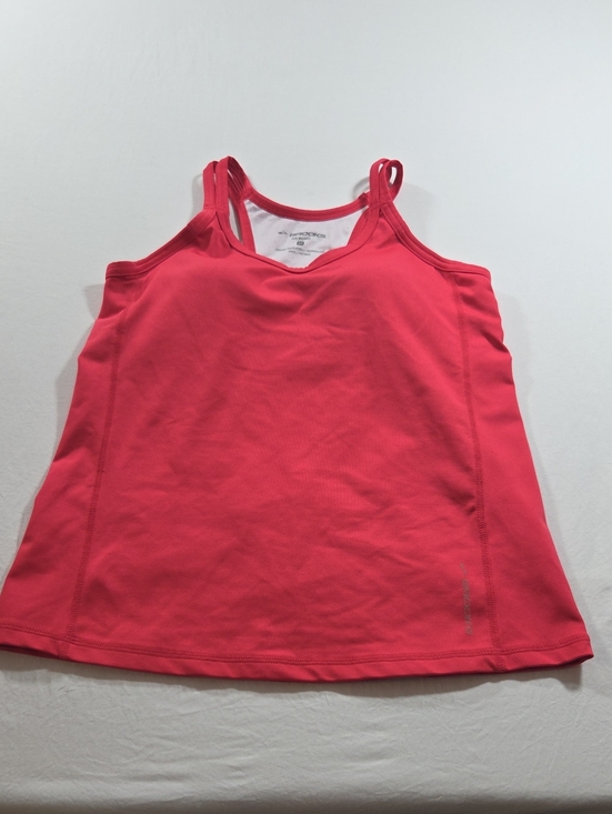 Brooks Tops - Brooks Hot Pink Performance Tank Top Double Straps Yoga Gym Athletic Womans
